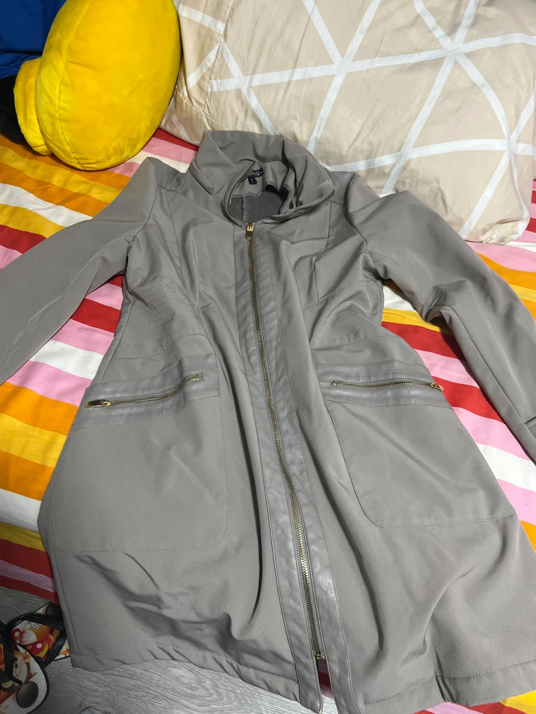 Via Spiga Grey Coat - Size M