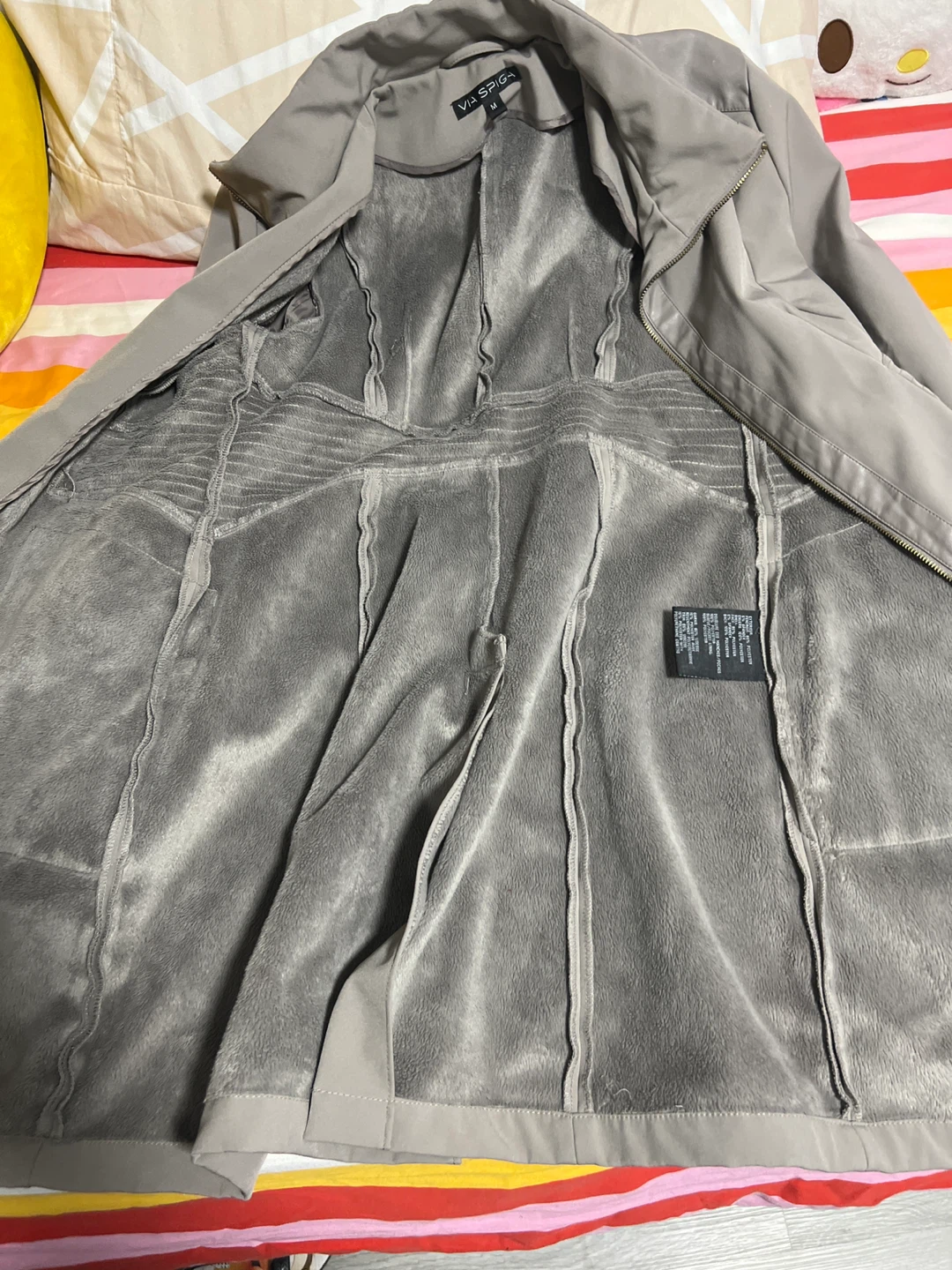 Via Spiga Grey Coat - Size M - photo 4