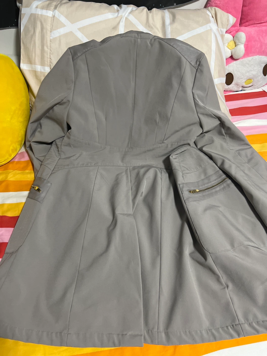 Via Spiga Grey Coat - Size M - photo 3