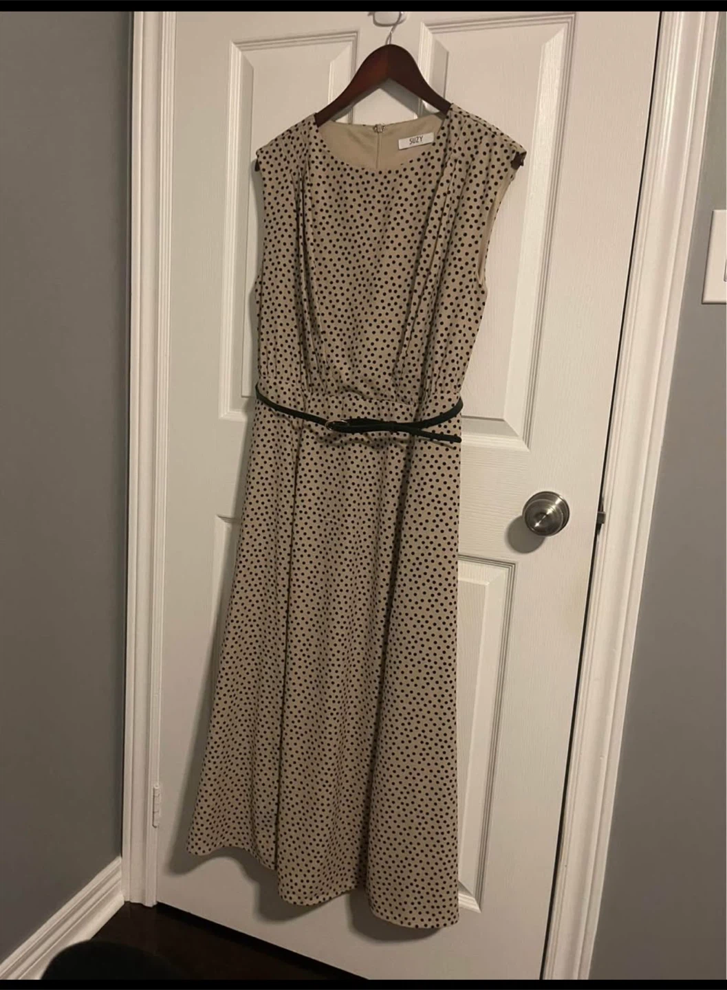 Suzy Shier Polka Dot Dress