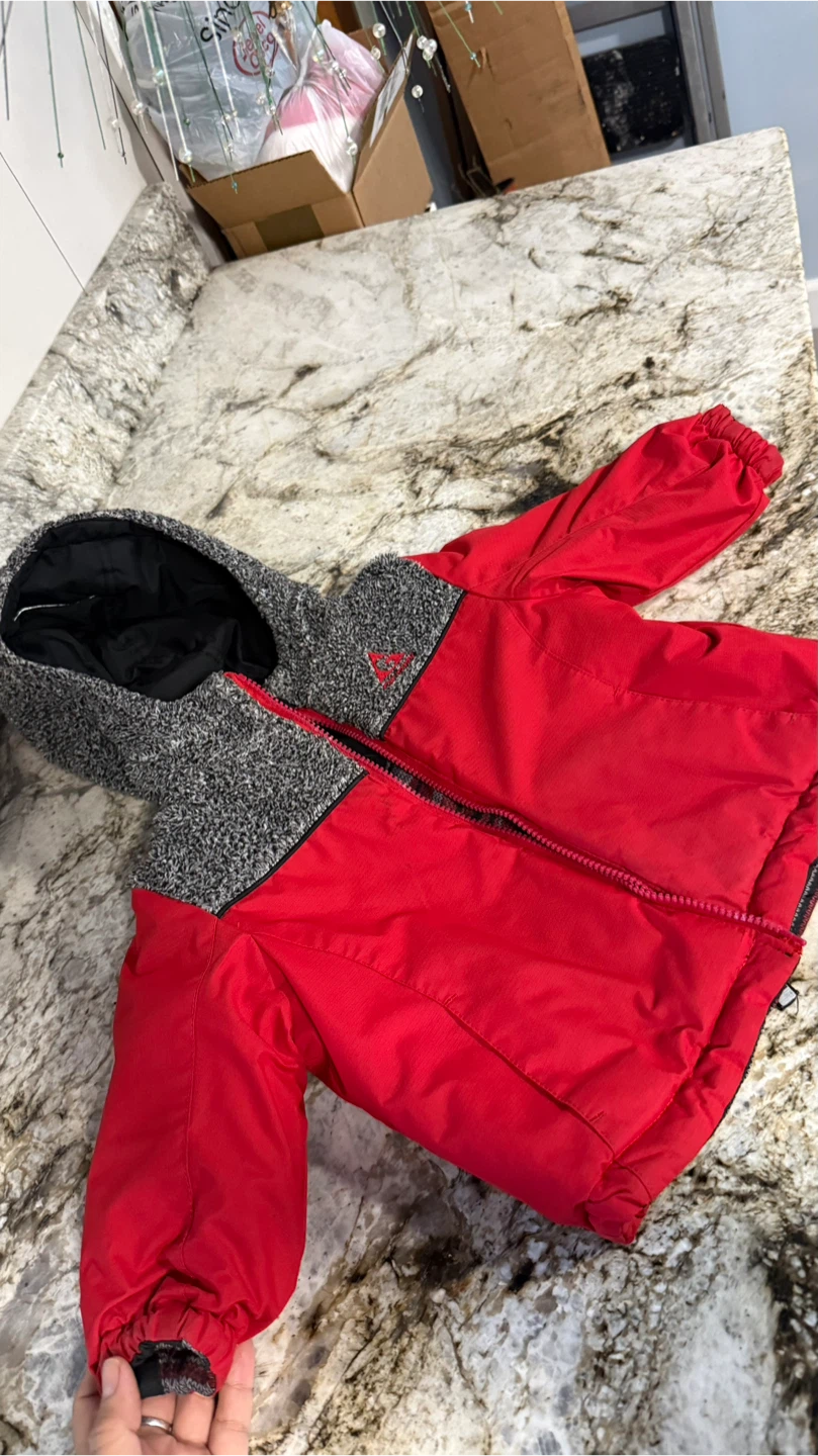 Gerry Kids Jacket Red & Black two- side  check more pictures - photo 2