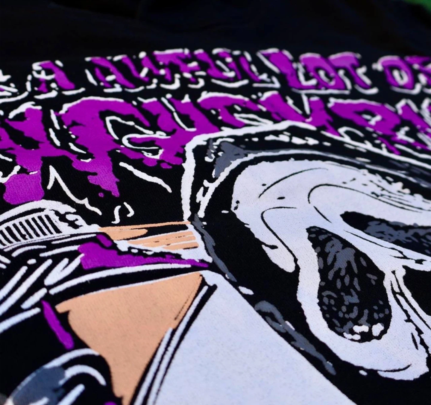 That’s A Awful Lot Of Cough Syrup Ghost Face Hoodie - photo 3