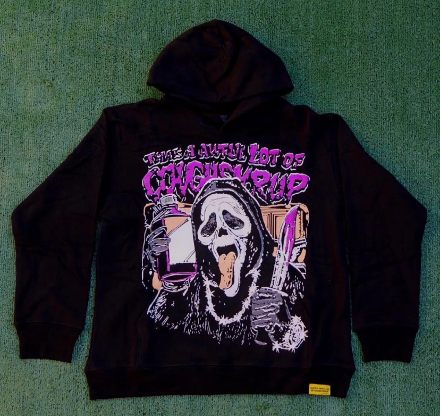 That’s A Awful Lot Of Cough Syrup Ghost Face Hoodie