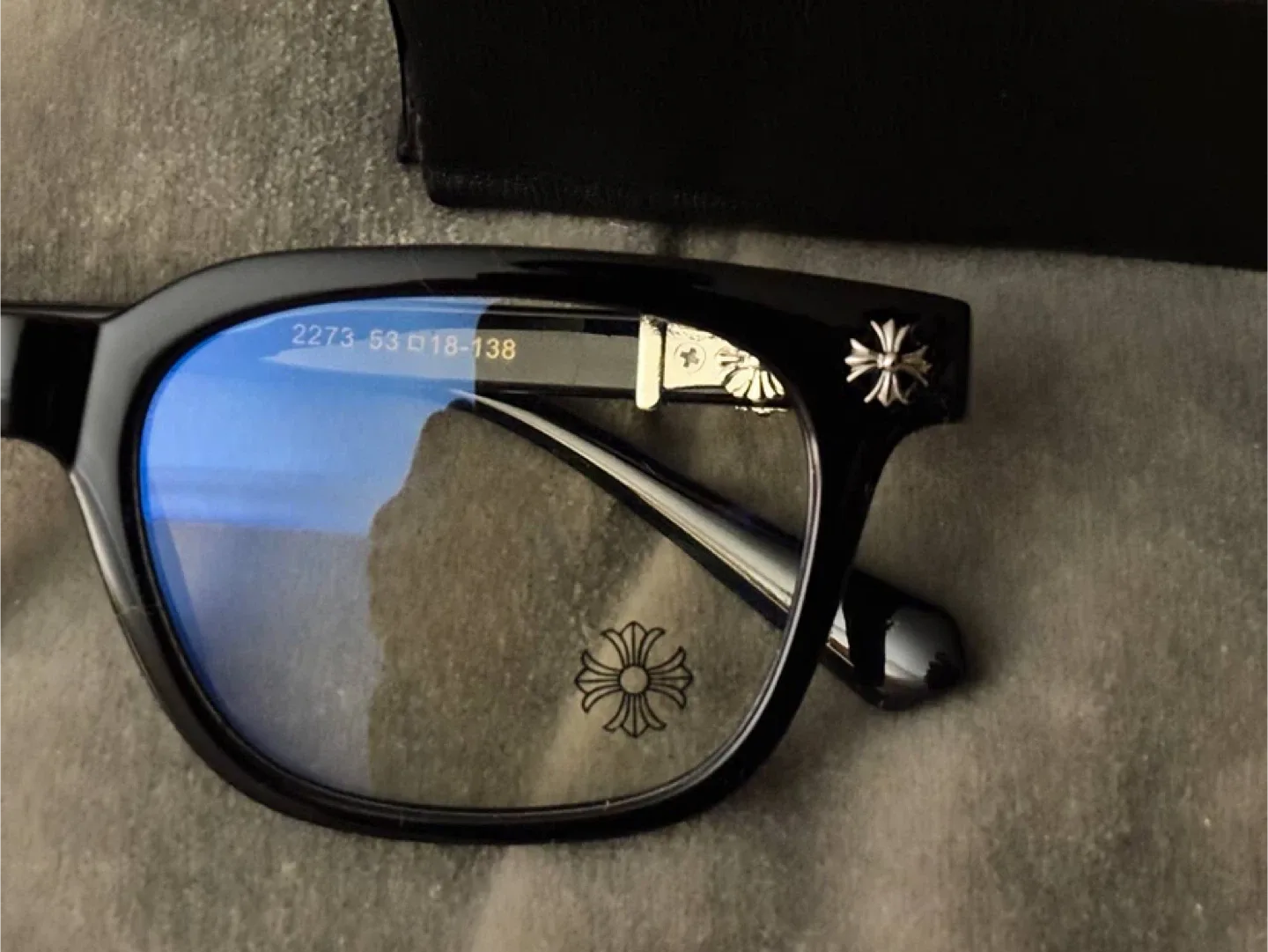 Chrome Hearts Black Glasses - Brand New image indicator(3)