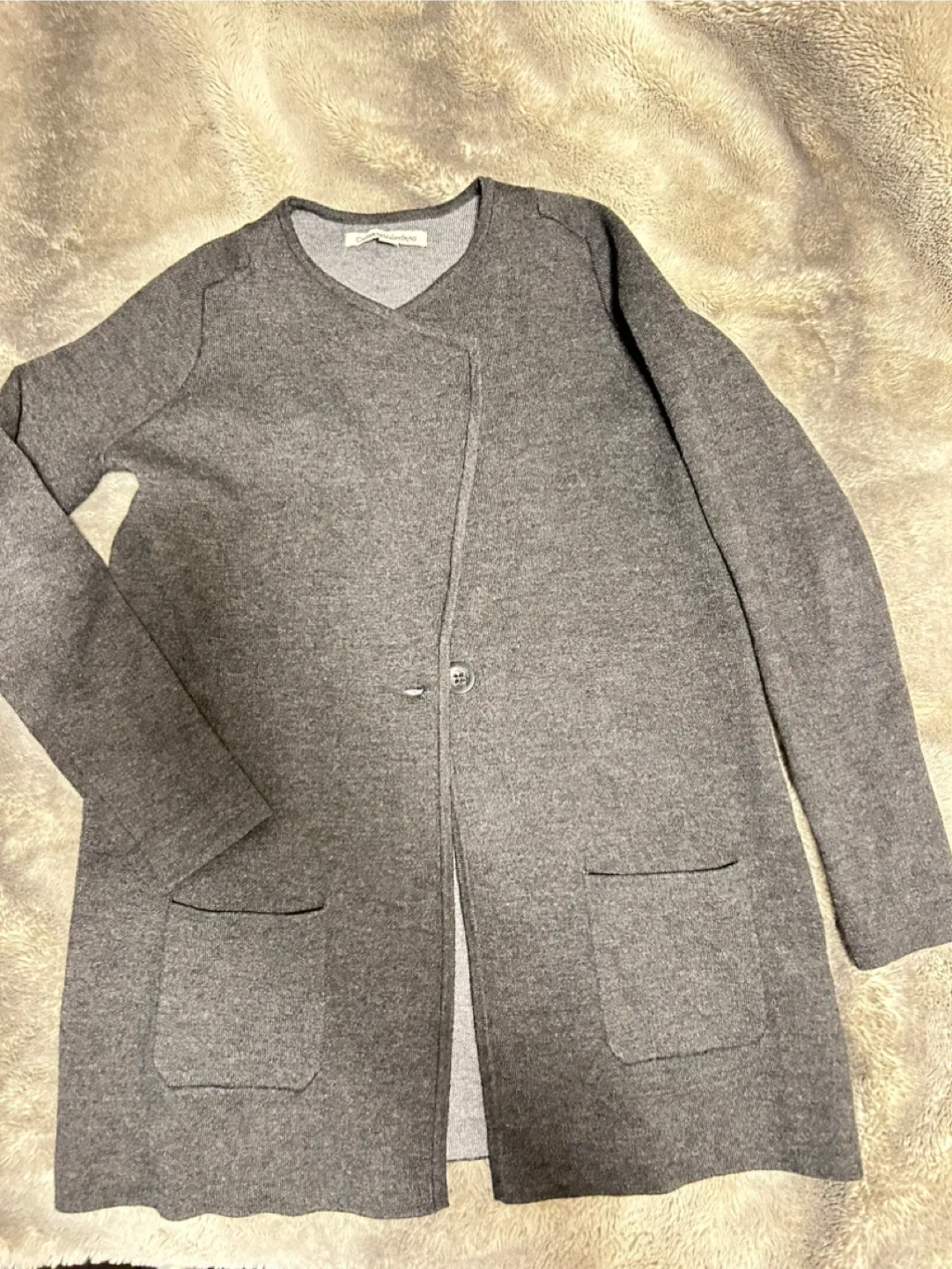 Catherine Malandrino Grey Cardigan - Size S #cleanout
