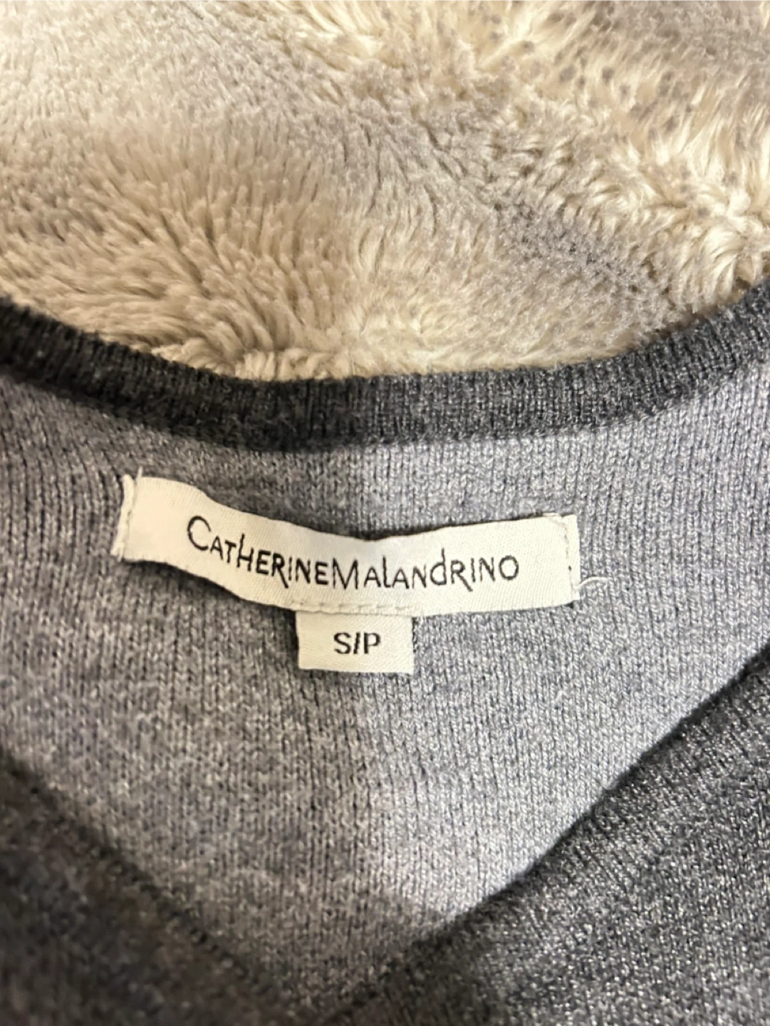 Catherine Malandrino Grey Cardigan - Size S #cleanout - photo 2
