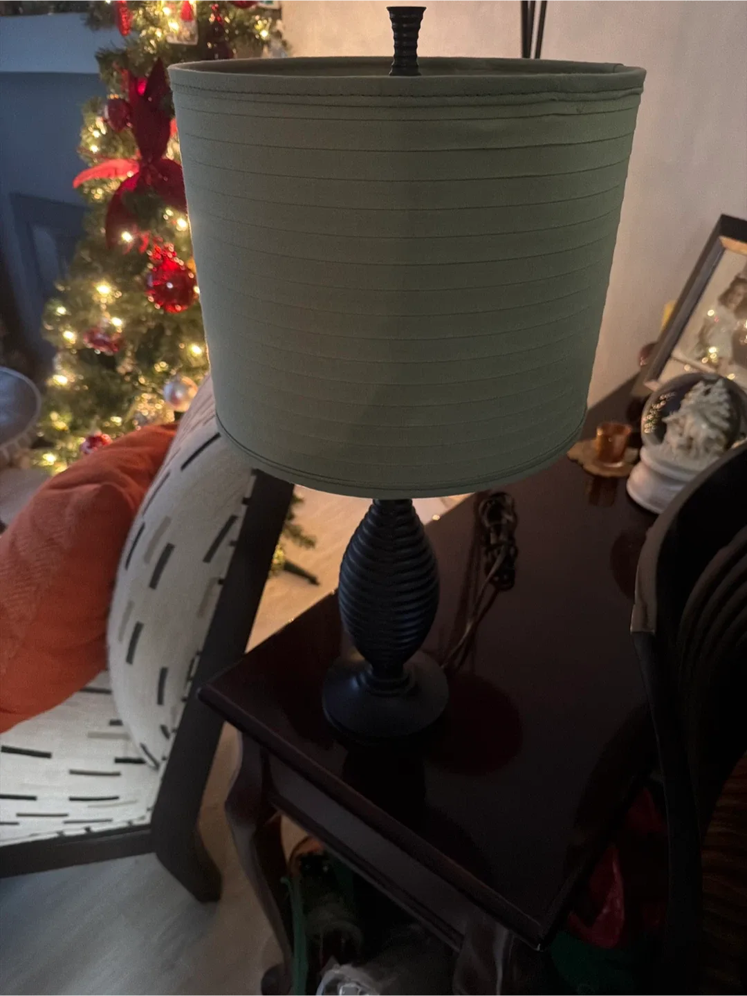 Olive Green Table Lamp