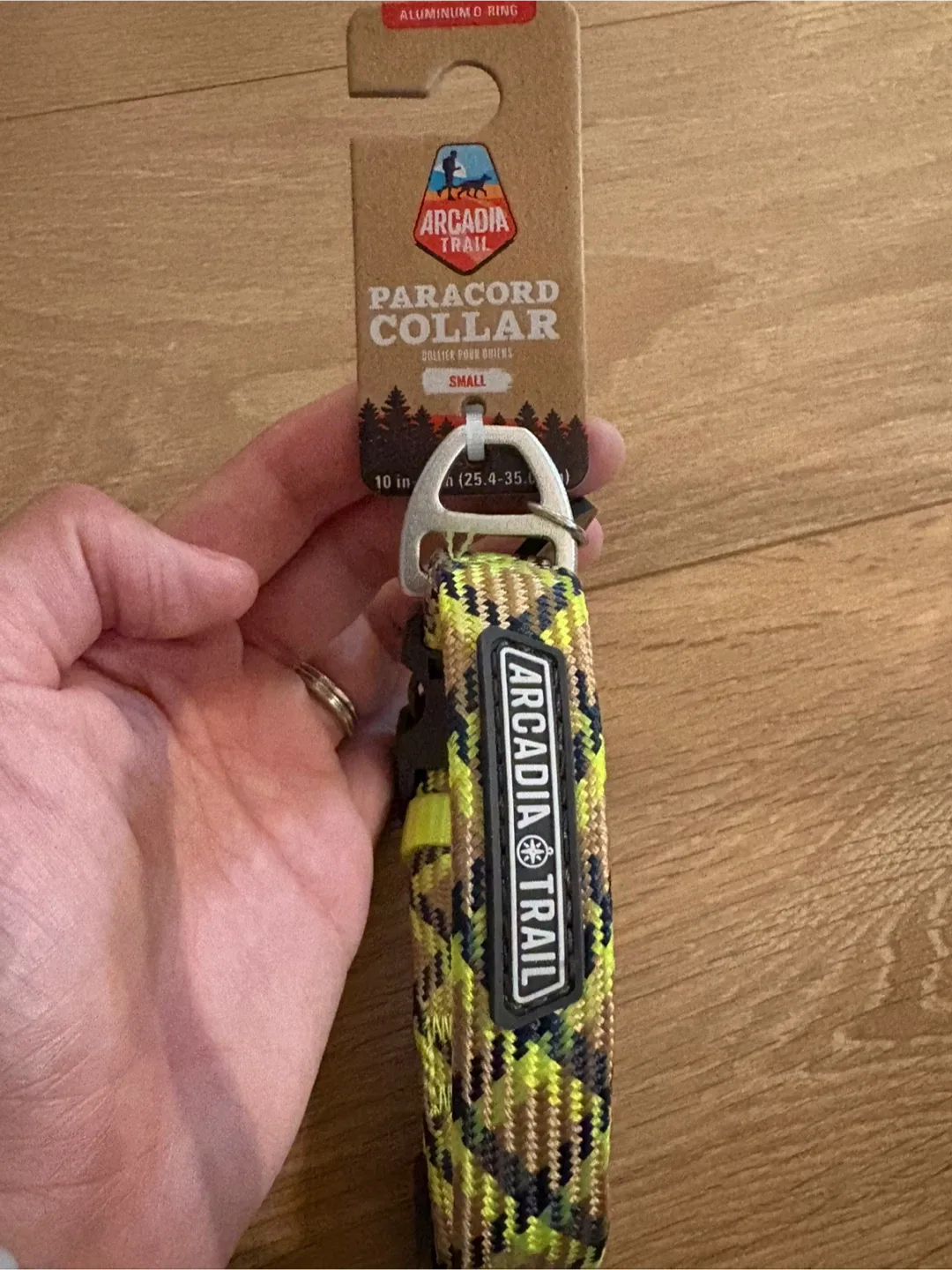 Arcadia Trail Small Paracord Dog Collar - New
