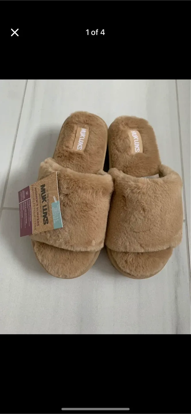 MUK LUKS KIRSTEY SLIDE SLIPPER size 5-6