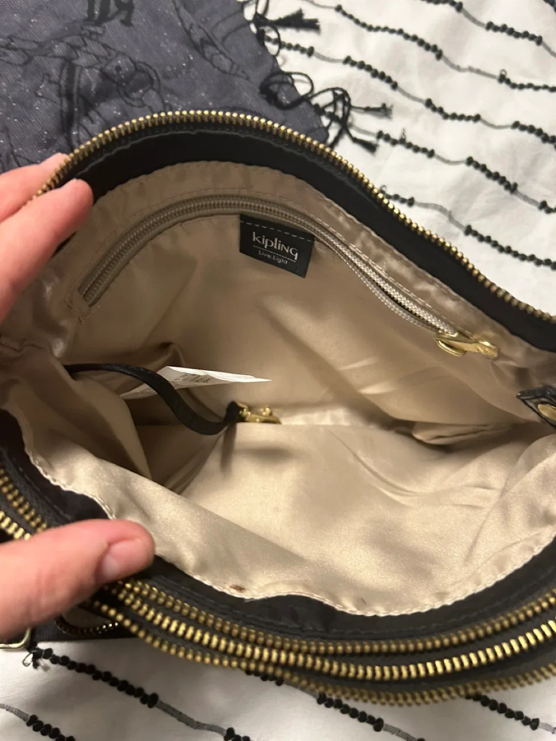 Kipling Black Crossbody Bag image indicator(6)