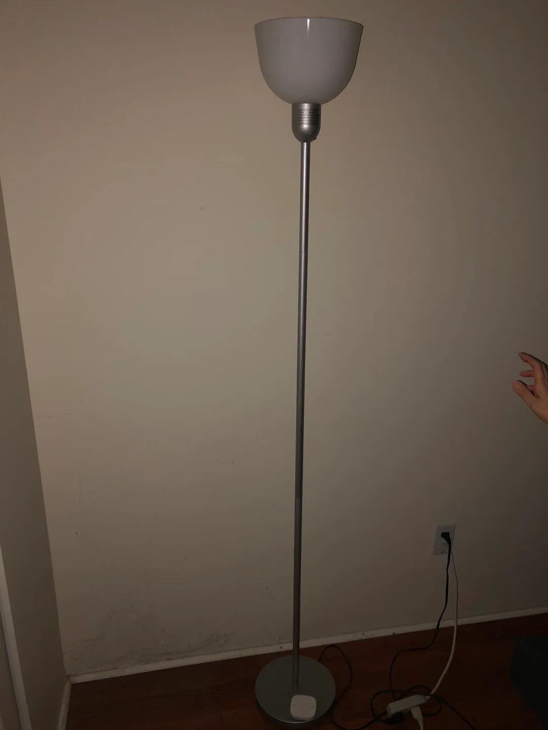 IKEA Floor Lamp and Remote control, smart white