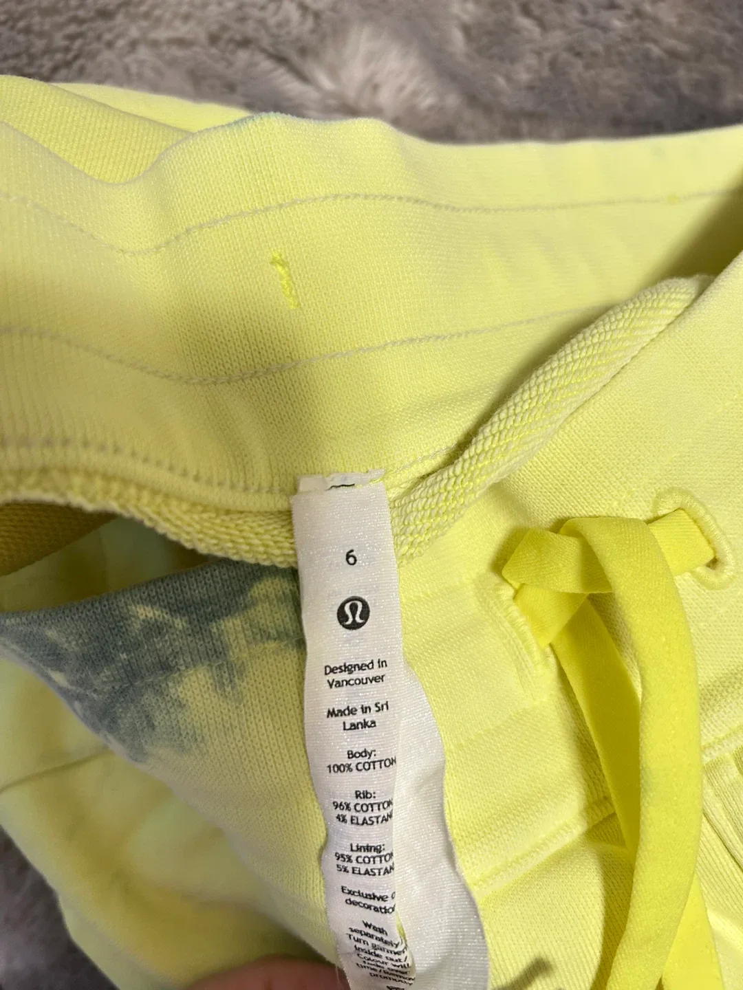 Lululemon Joggers Size 6 - Yellow #cleanout image indicator(3)