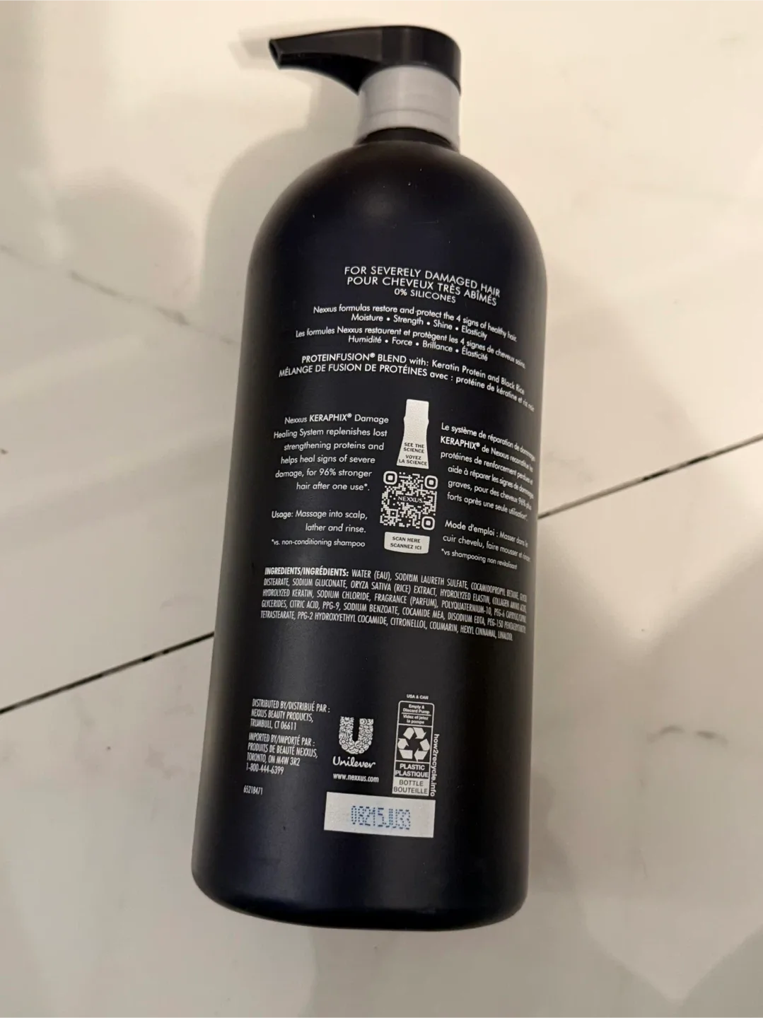 Nexxus Keraphix Shampoo 1L image indicator(2)