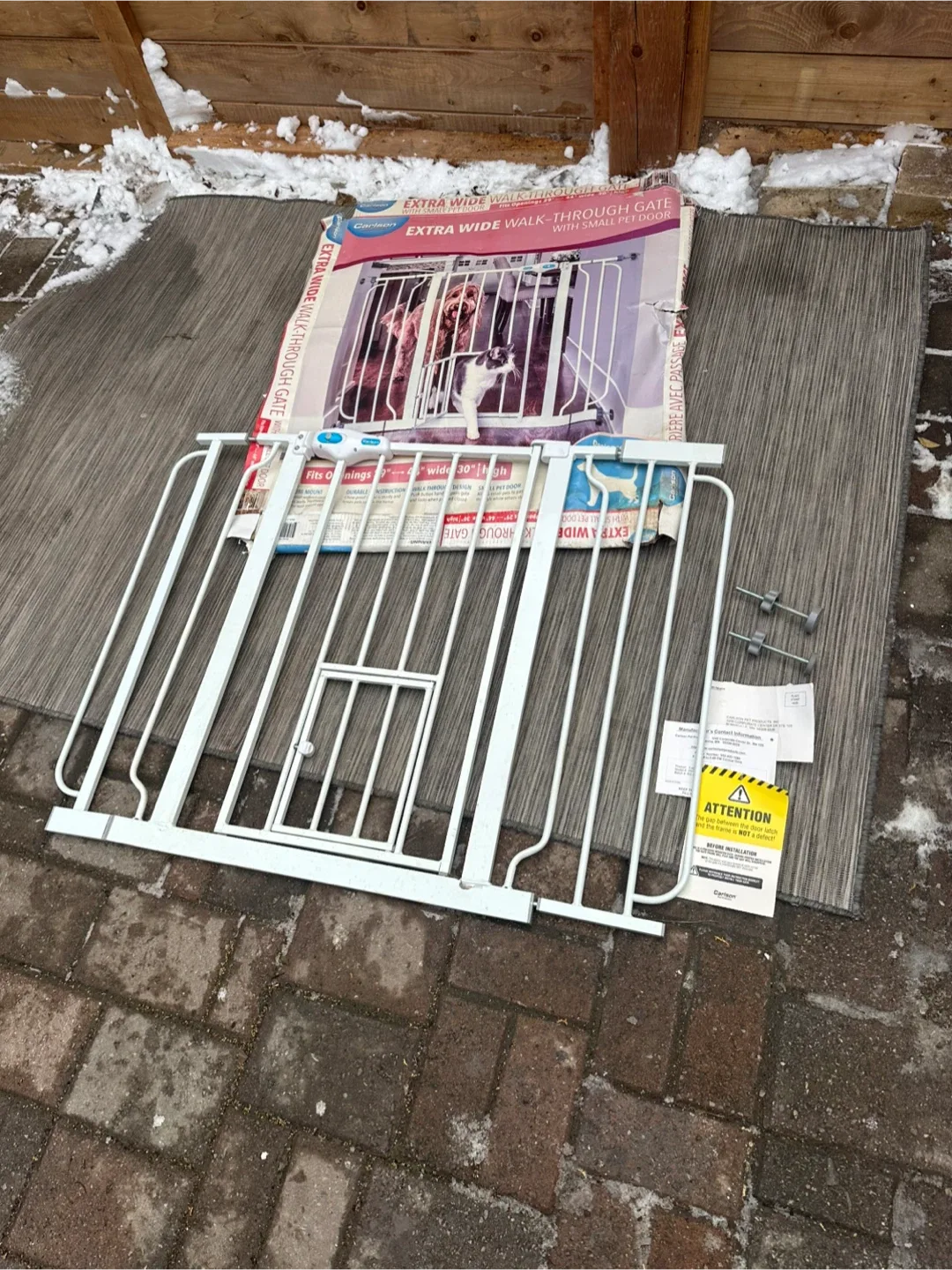 Evenflo Walk-Through Pet Gate