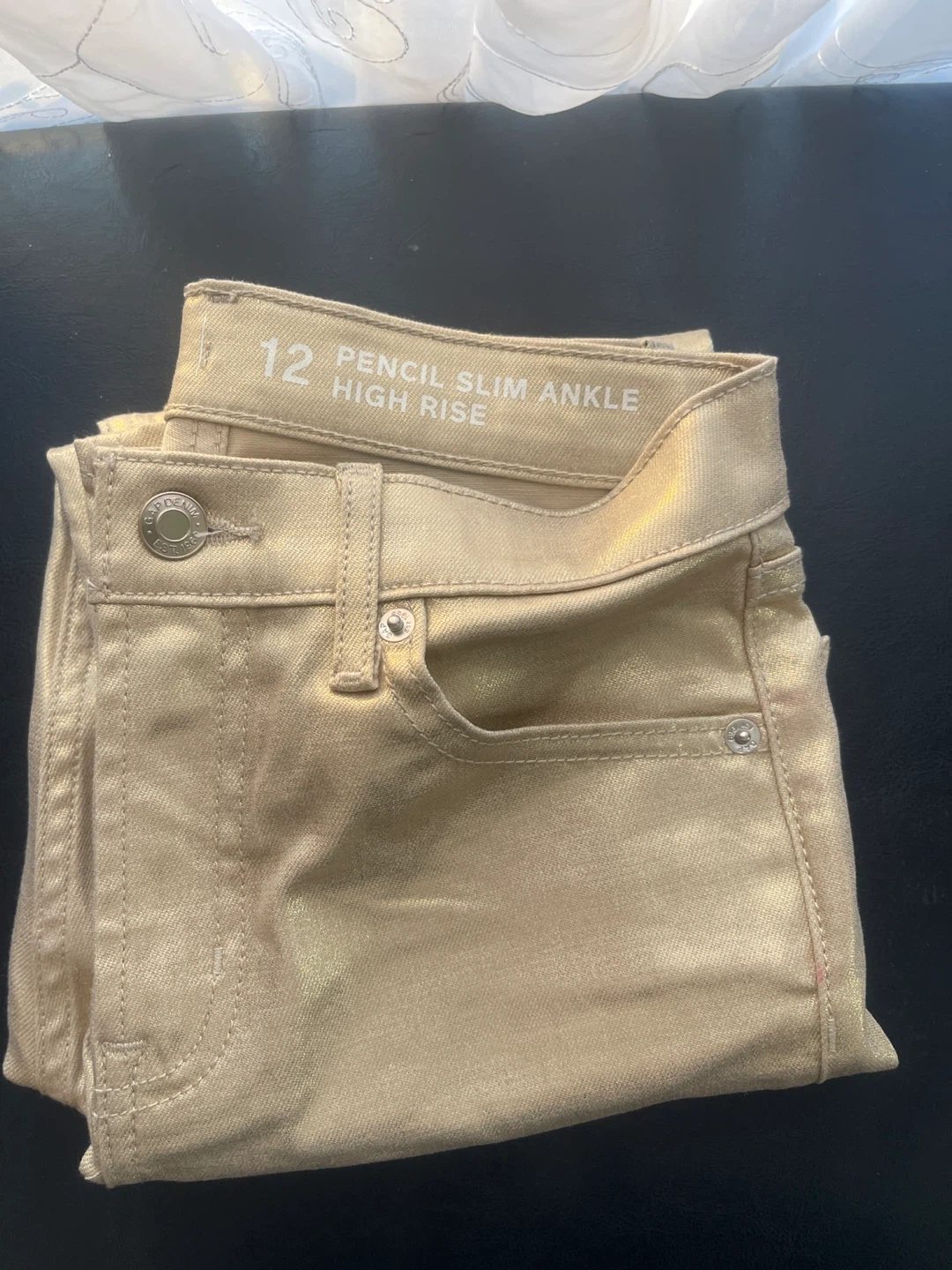 Gap Denim Pencil Slim Ankle High Rise - Size 12