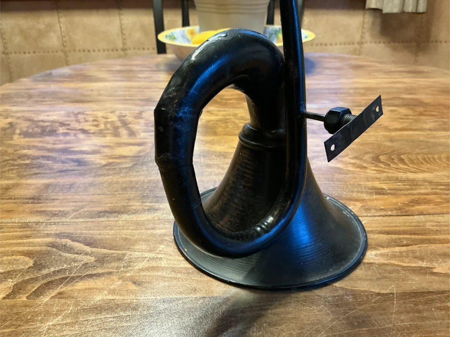 Vintage Boxing Speed Bag with Horn image indicator(6)