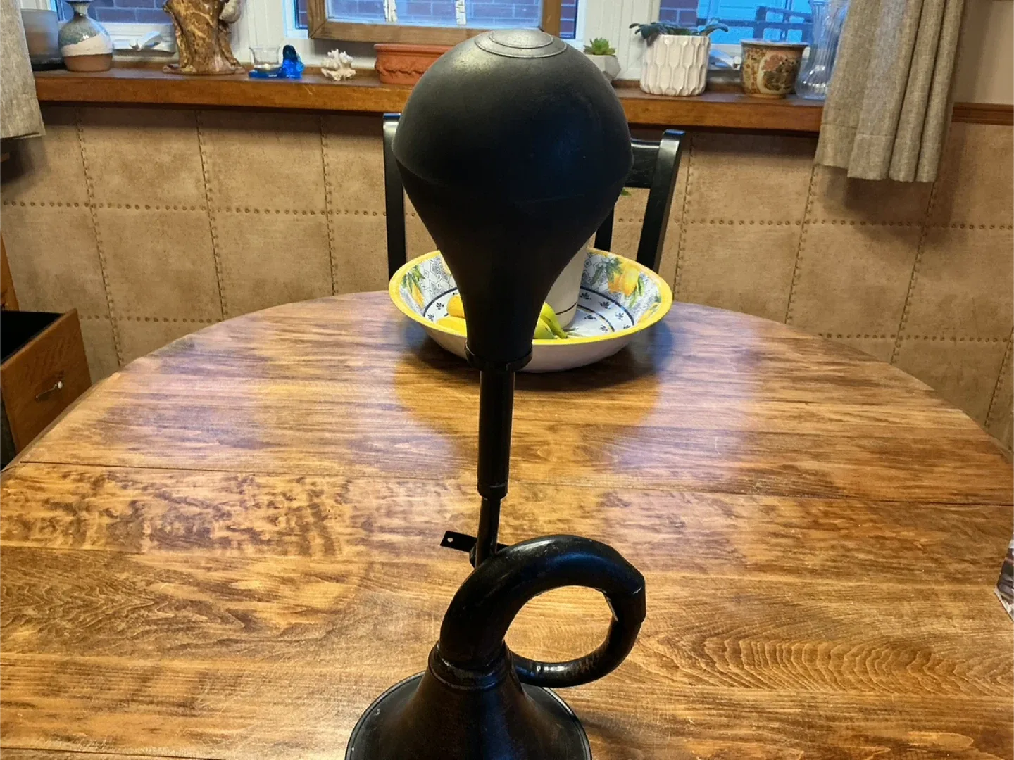 Vintage Boxing Speed Bag with Horn image indicator(4)