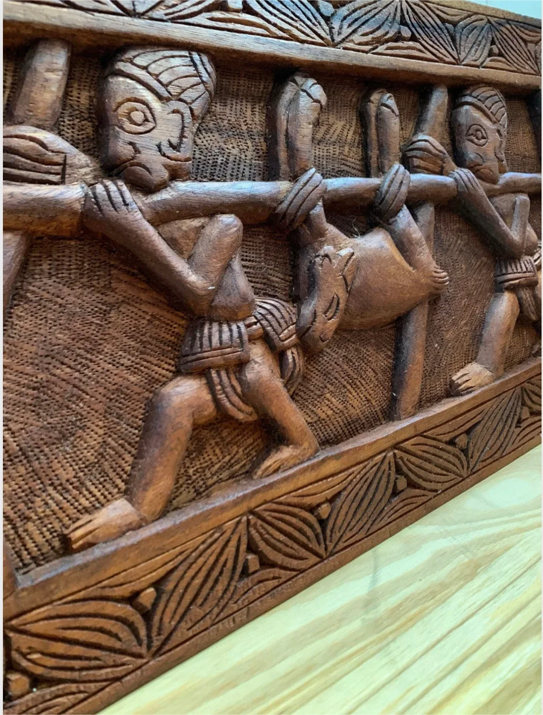 #🎁idea•Wooden Carved Panel Wall Art image indicator(3)