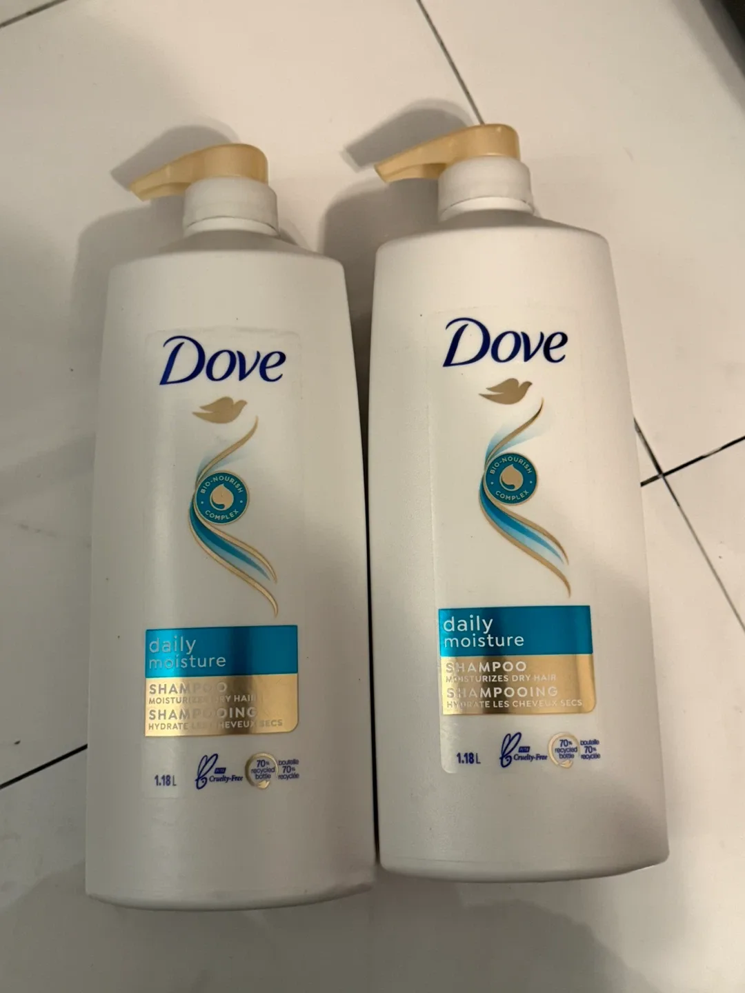 Dove Daily Moisture Shampoo 1.18L