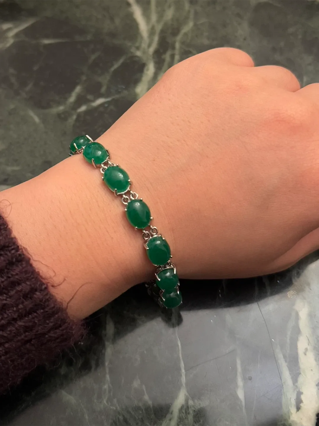 Green Stone Bracelet