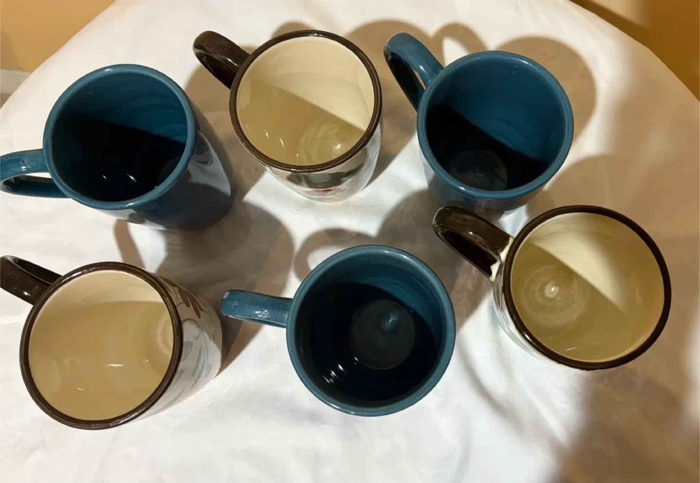 Set of 6 Home American Simplicity Stoneware Mugs image indicator(4)