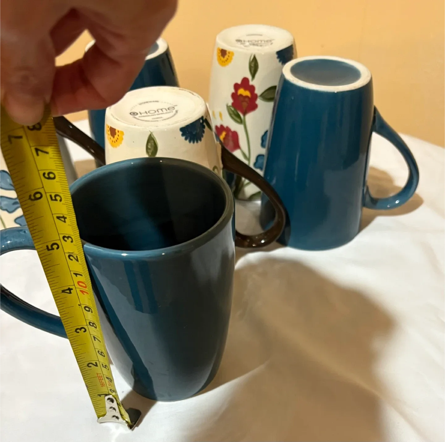 Set of 6 Home American Simplicity Stoneware Mugs image indicator(6)