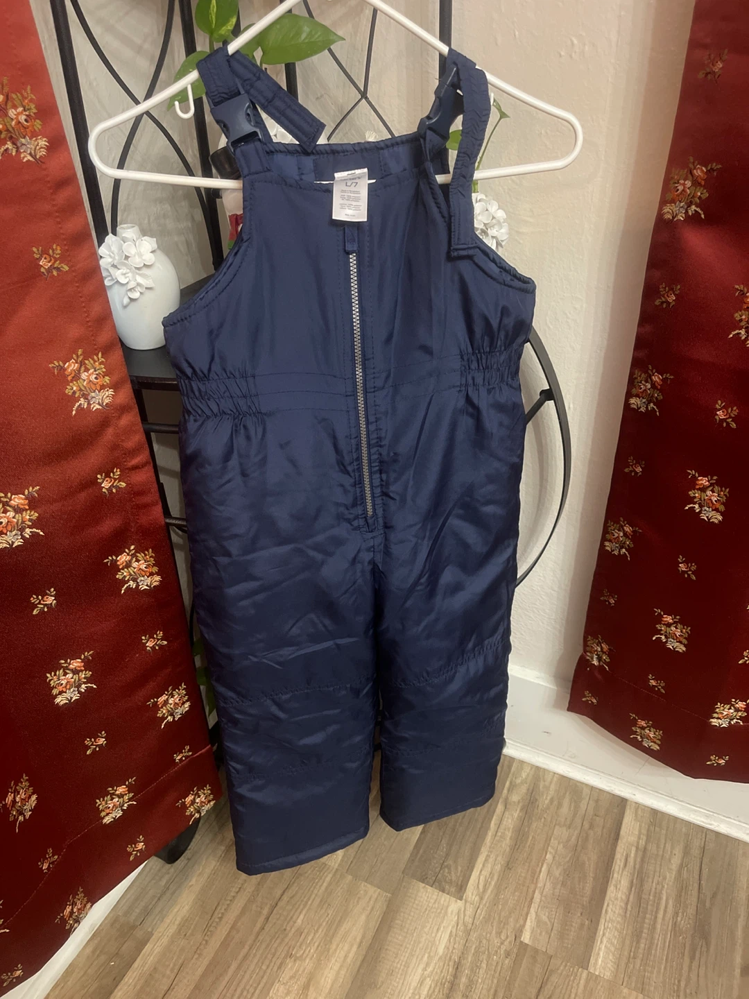 Carter's L/7 Navy Blue Snowsuit