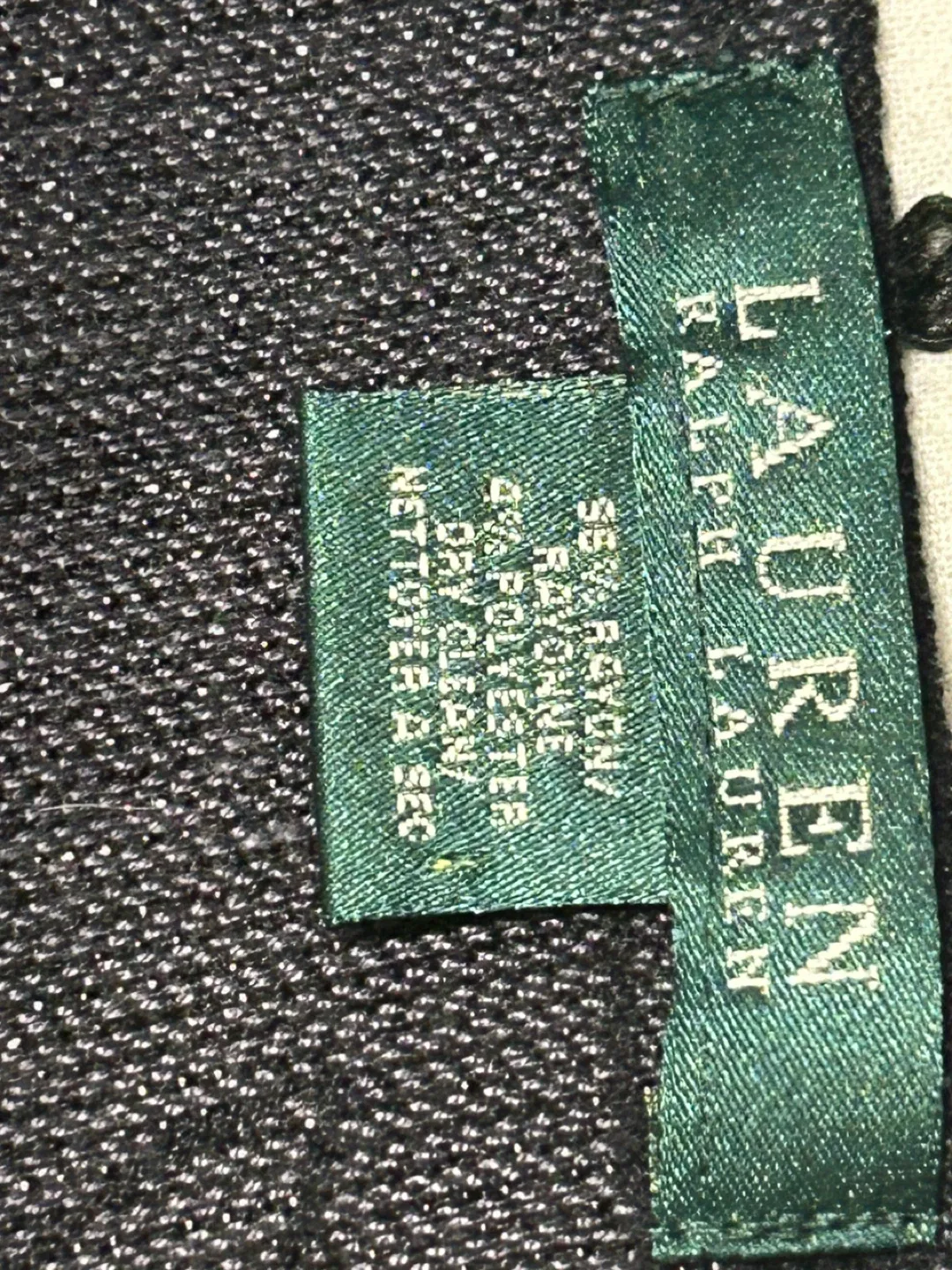Ralph Lauren Scarf - Black