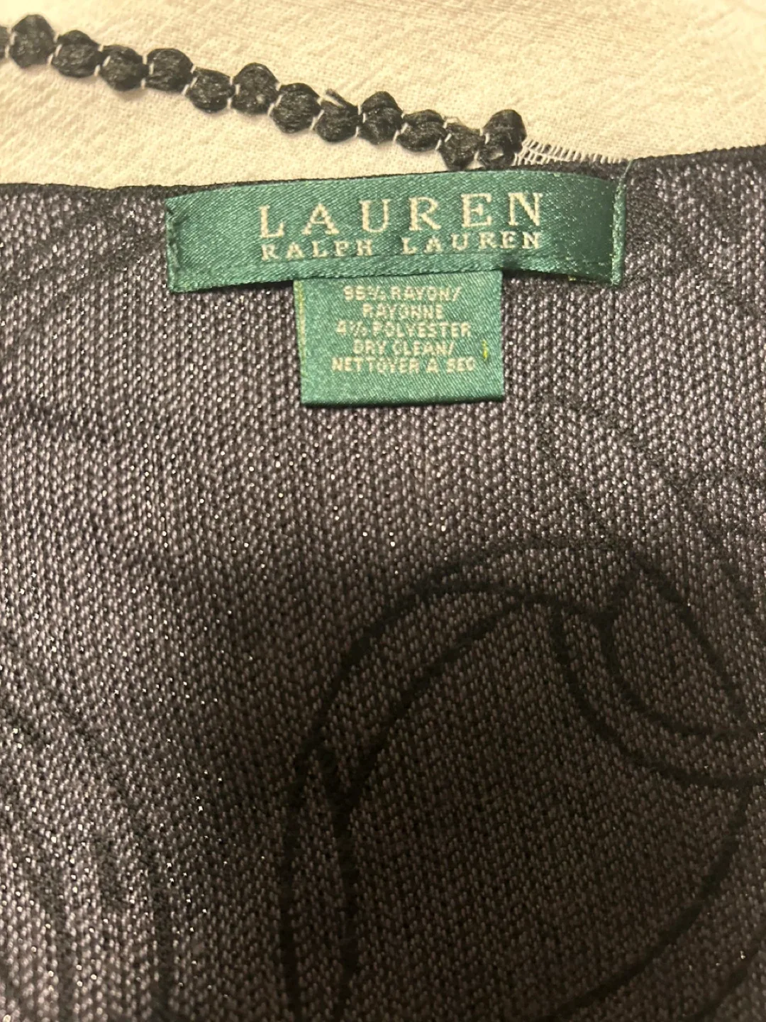 Ralph Lauren Scarf - Black image indicator(9)