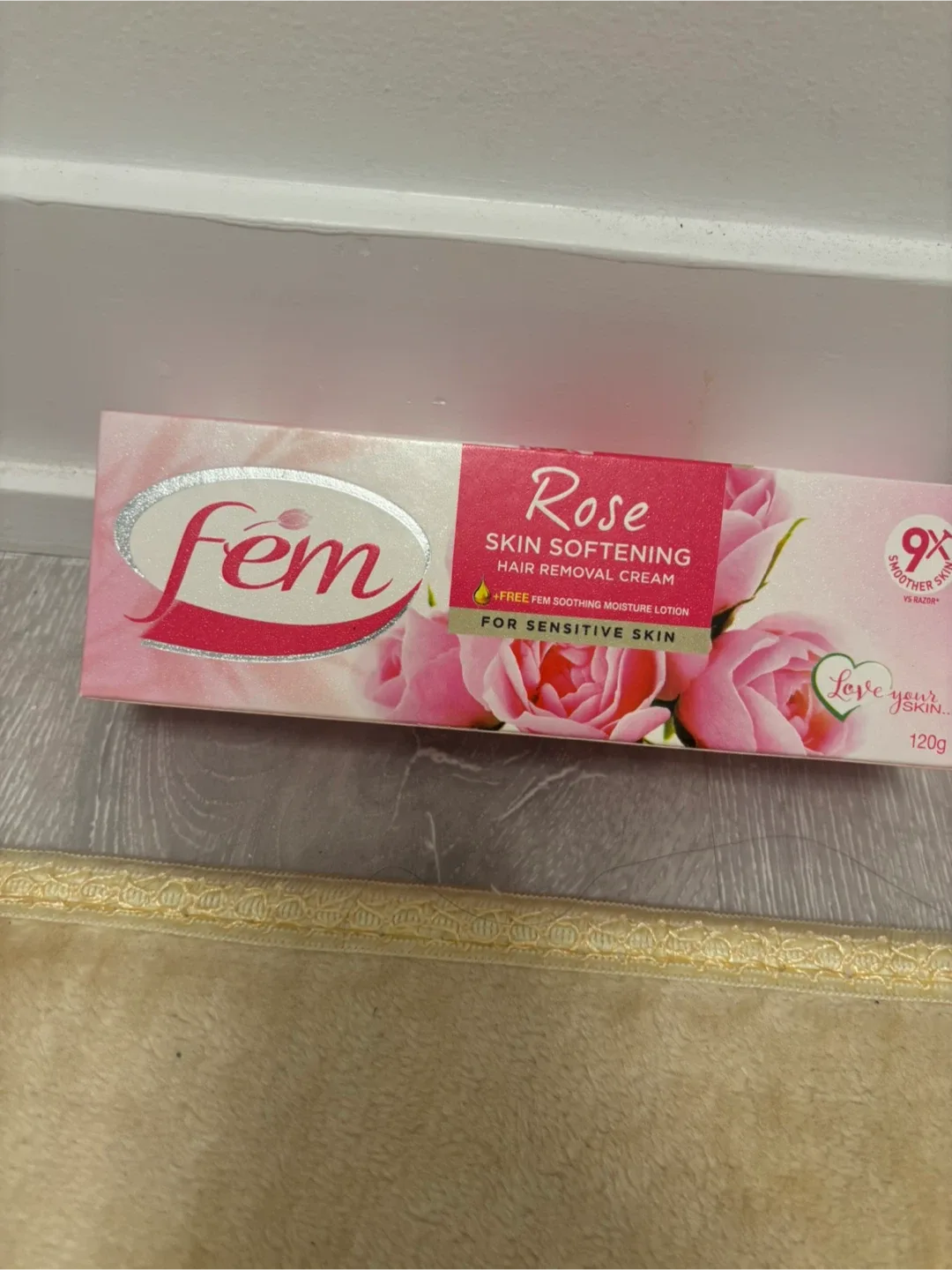 Fem Rose Skin Softening Hair Removal Cream
