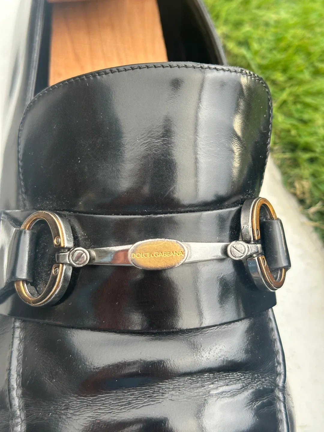 Dolce & Gabbana Black Leather Loafers image indicator(4)