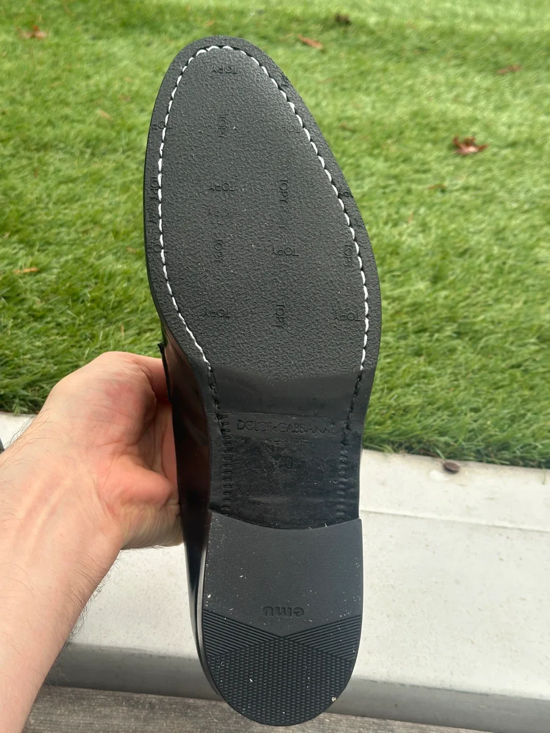 Dolce & Gabbana Black Leather Loafers image indicator(8)