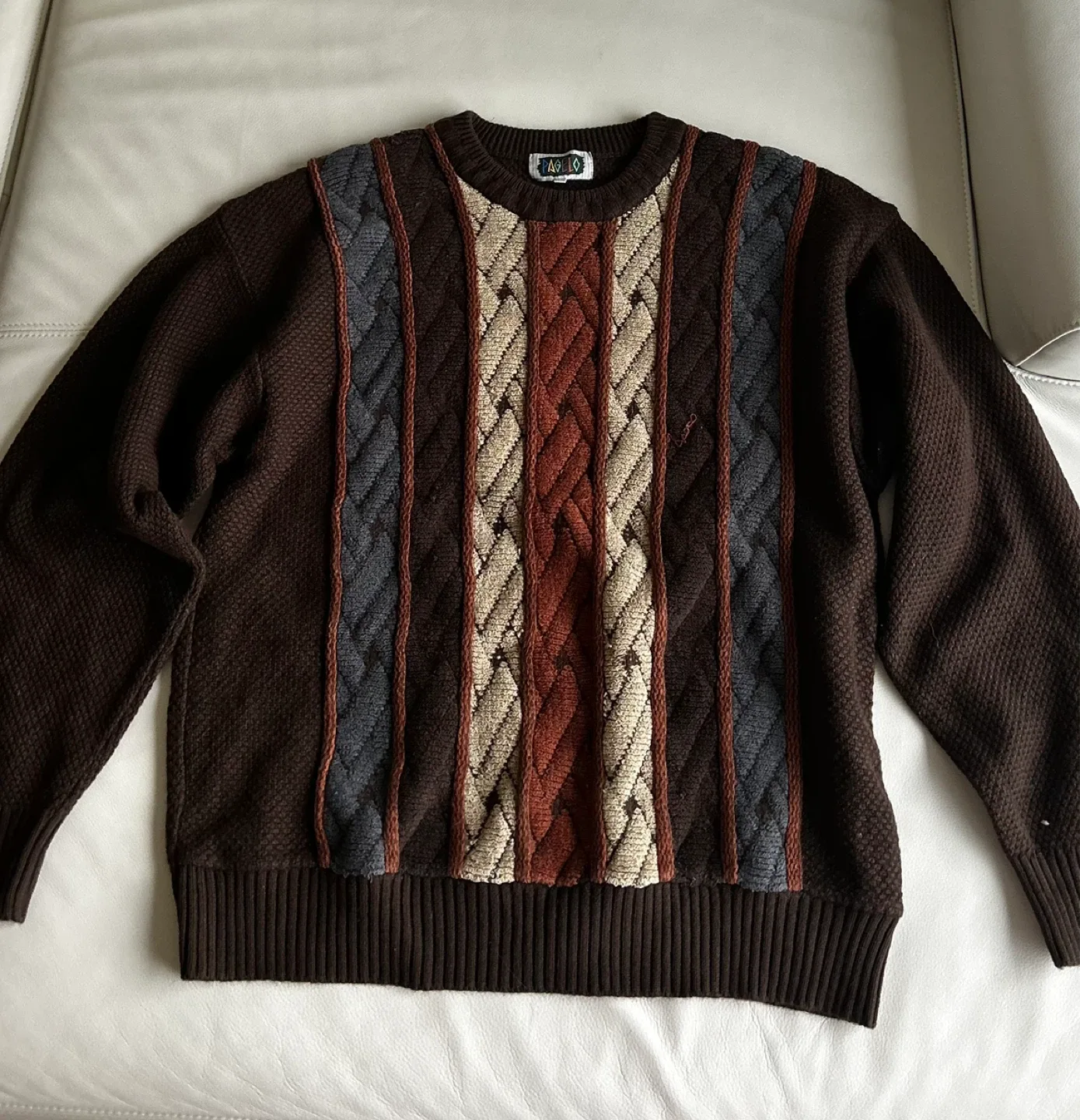 Pagelo Brown Sweater  #Cleanout
