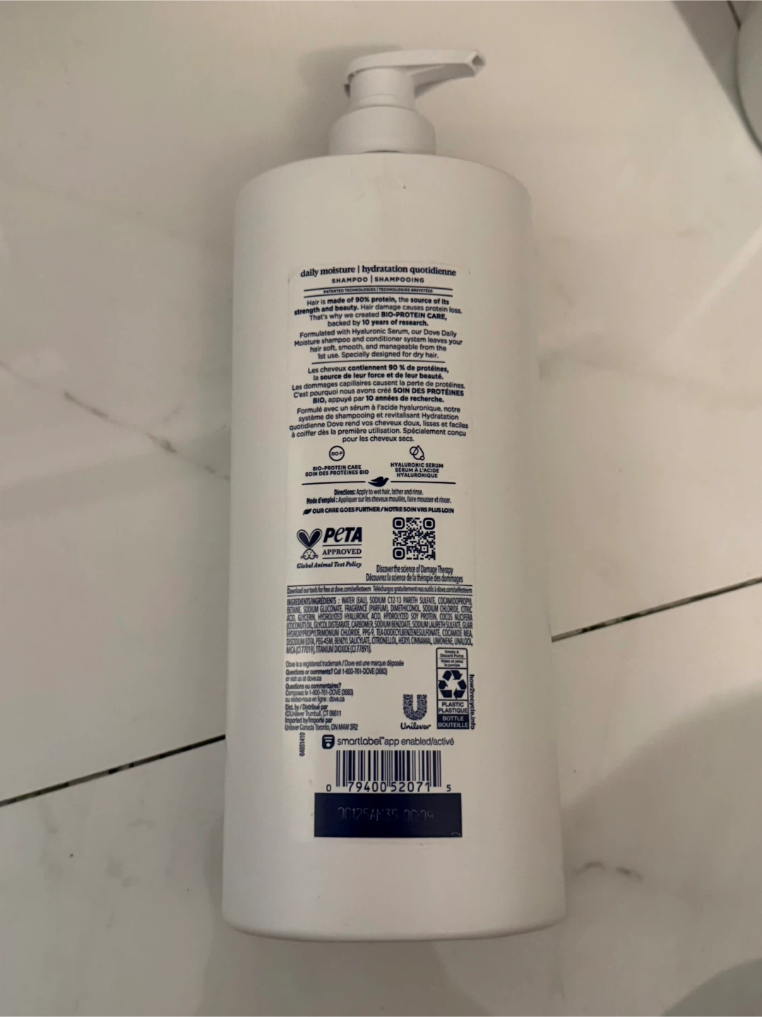 Dove Daily Moisture Shampoo - 1.18L - photo 2