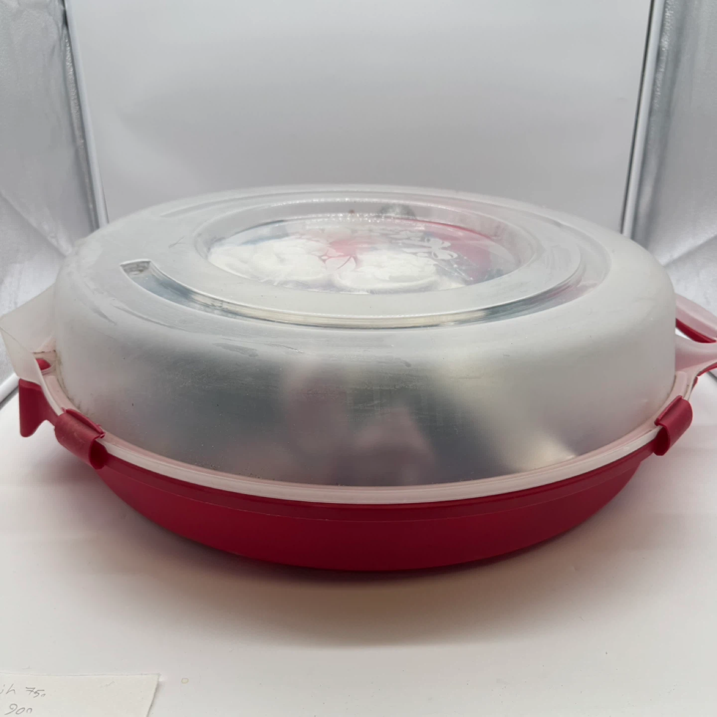 Christmas Decoration Box with Santa Wreath & Ornaments – Used