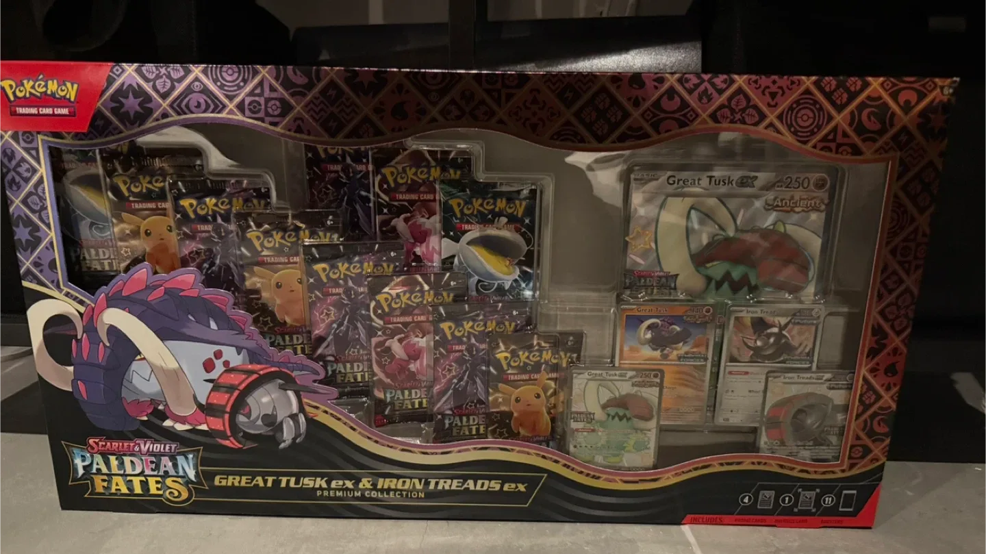 Pokemon Paldean Fates premium box