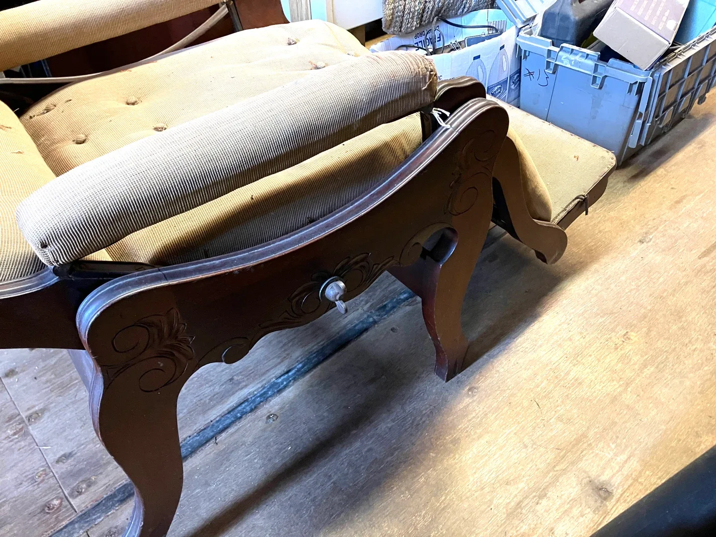 Antique Reclining Chair - Unique Find! image indicator(2)