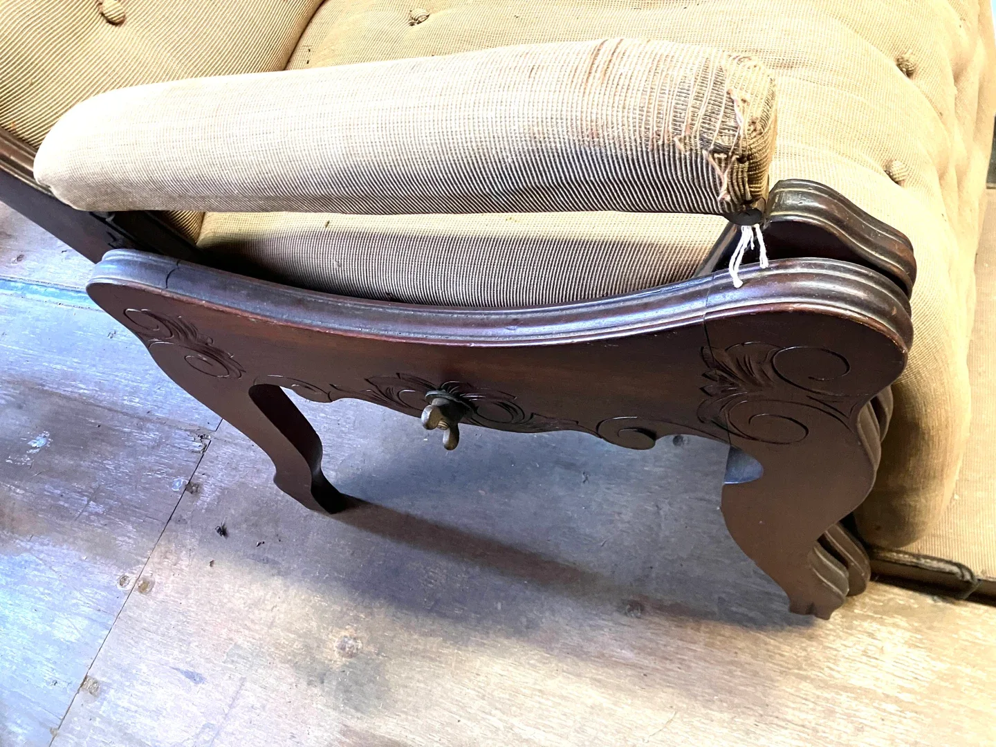 Antique Reclining Chair - Unique Find! image indicator(4)