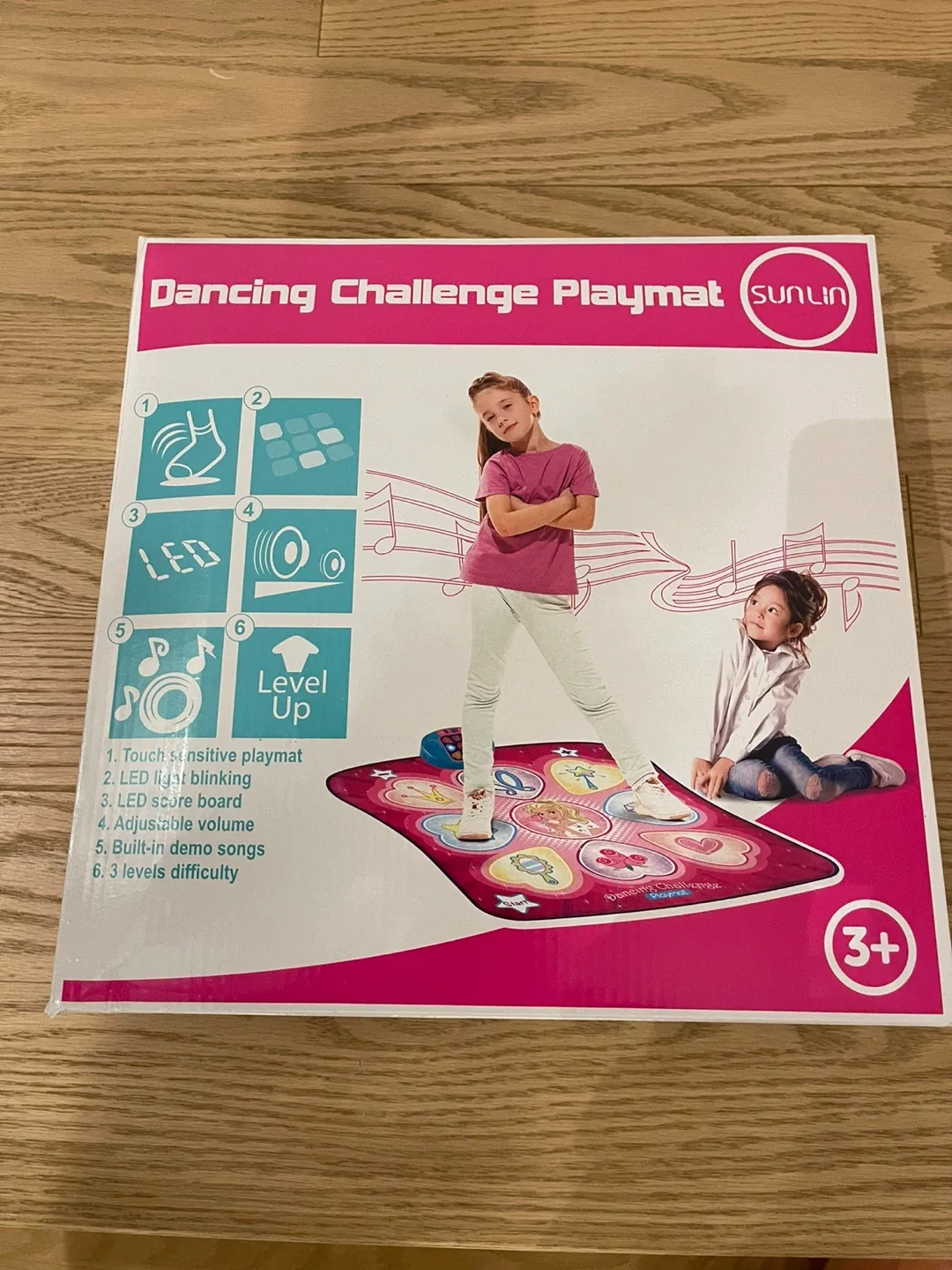 SUNLIN Dancing Challenge Playmat - Pink