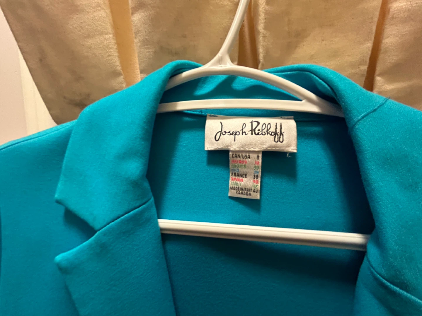 Joseph Ribkoff Teal Blazer - Size 8 - photo 2