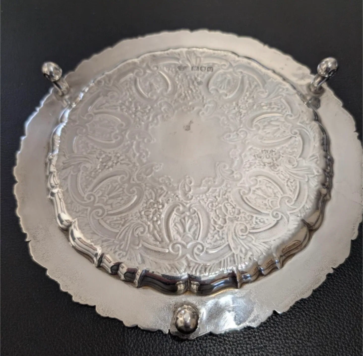 #Cleanout- Vintage Silver Plated Tray image indicator(4)