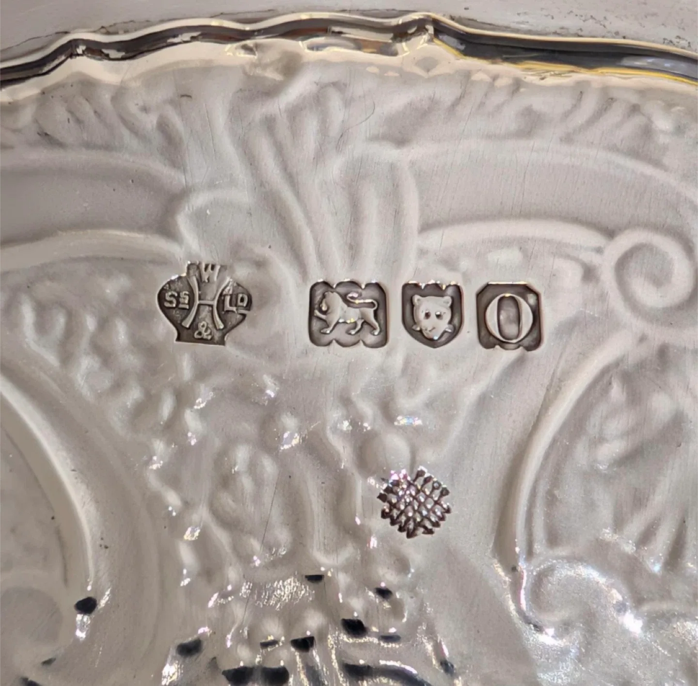 #Cleanout- Vintage Silver Plated Tray image indicator(3)