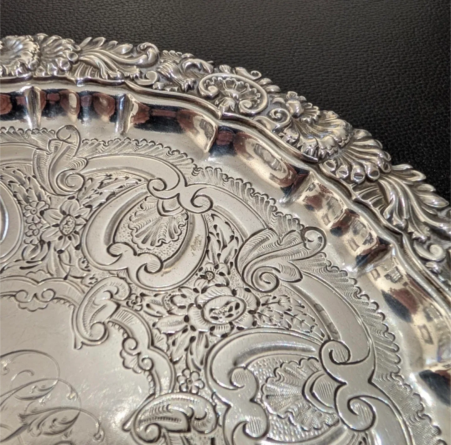 #Cleanout- Vintage Silver Plated Tray