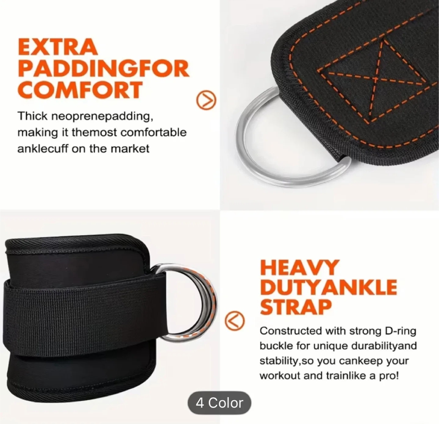 HPYGN Ankle Resistance Bands - Flexible Use image indicator(5)