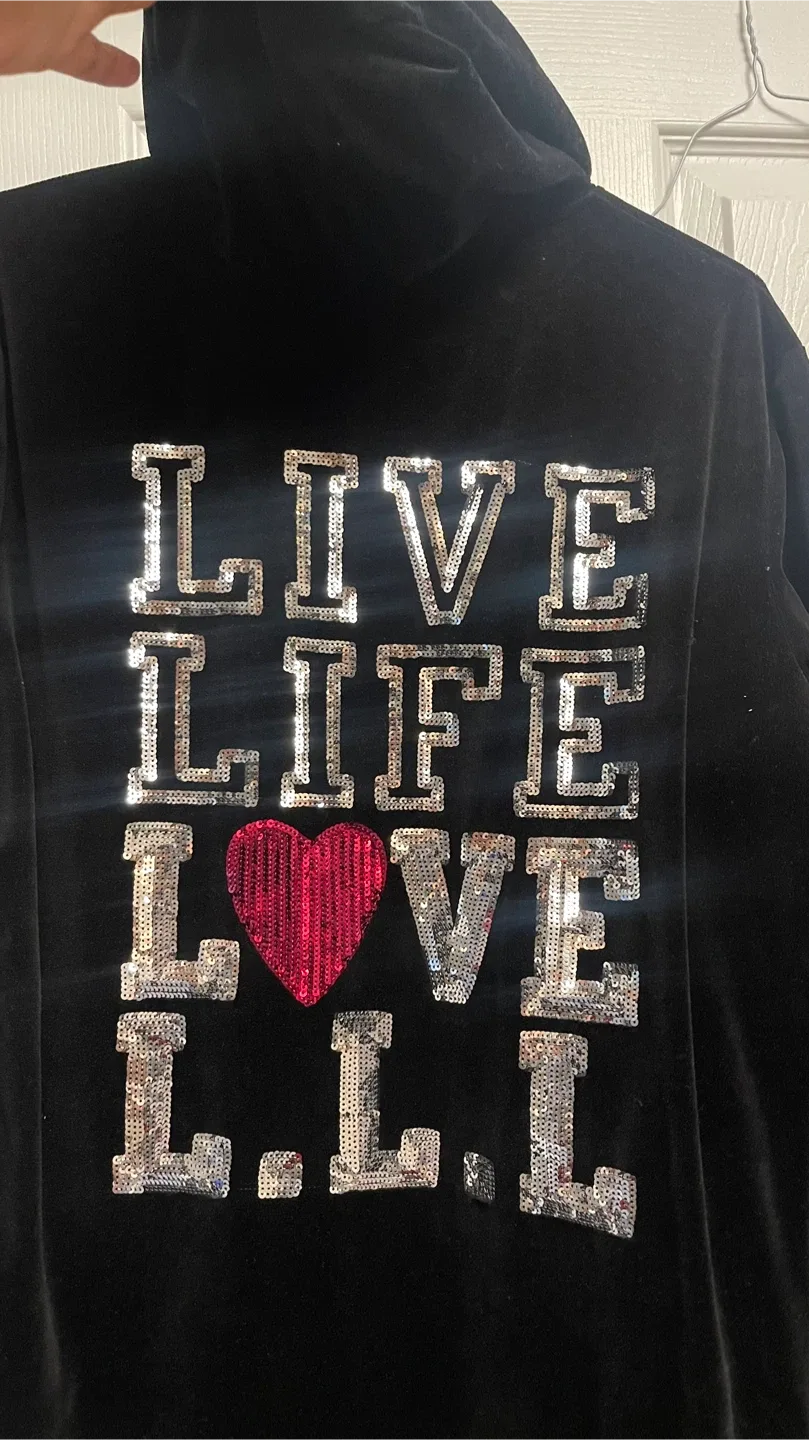 Black Velvet Tracksuit #Cleanout image indicator(5)