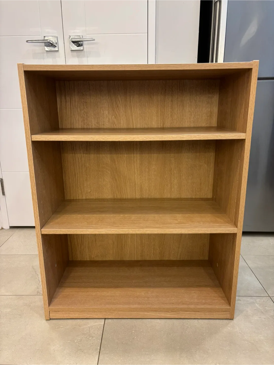 Wooden 3-Shelf Bookcase/Dresser