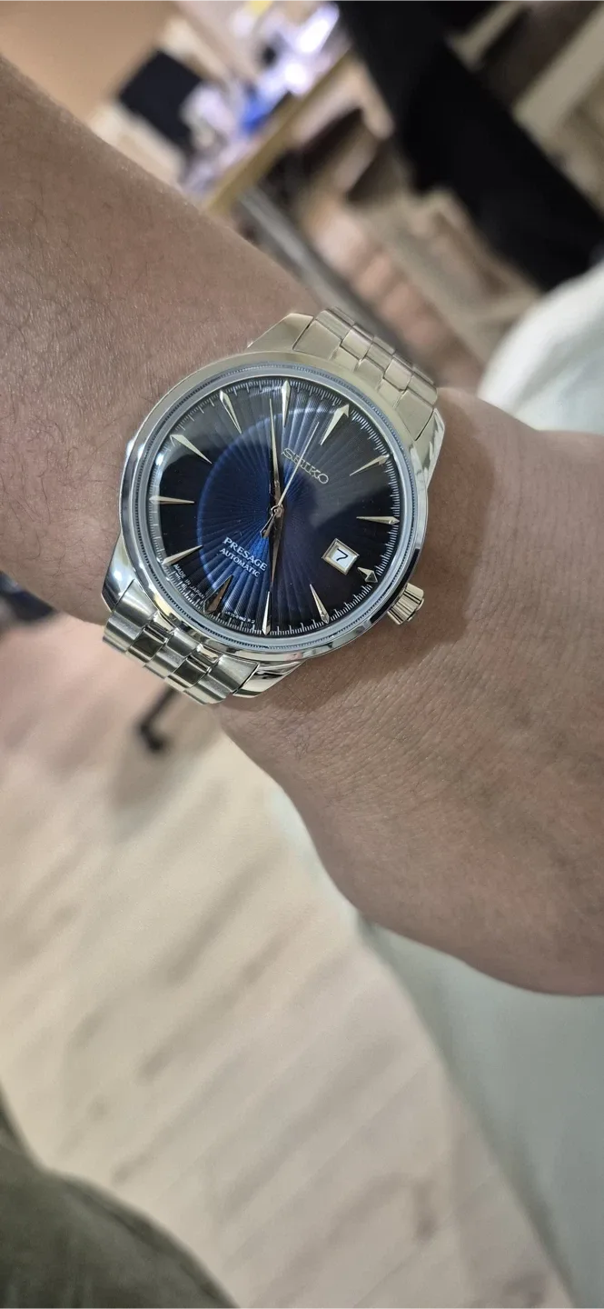 Seiko Presage Cocktail Time 'Blue Moon' Watch 41mm image indicator(3)