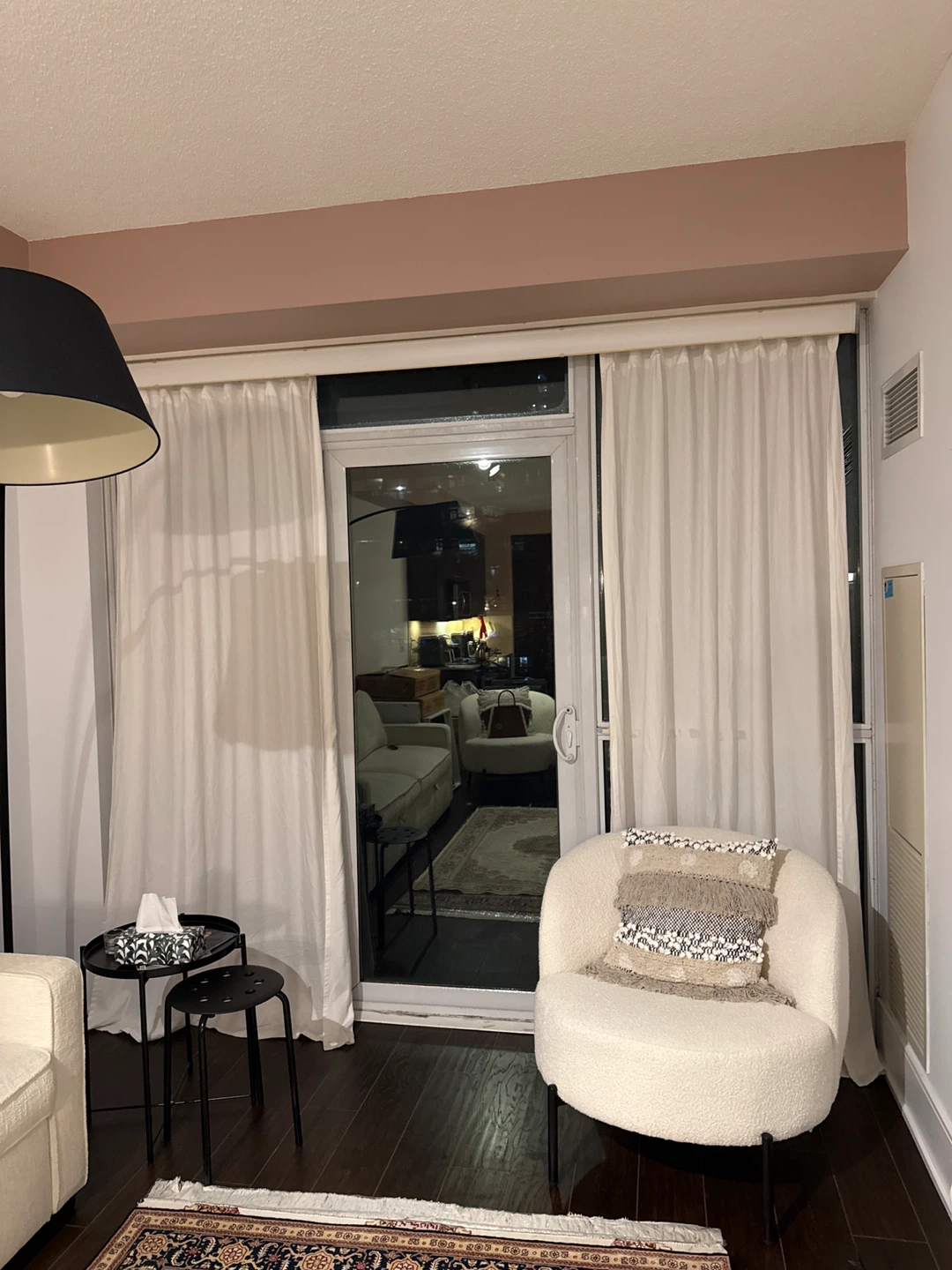 Move out Sale - White Curtain