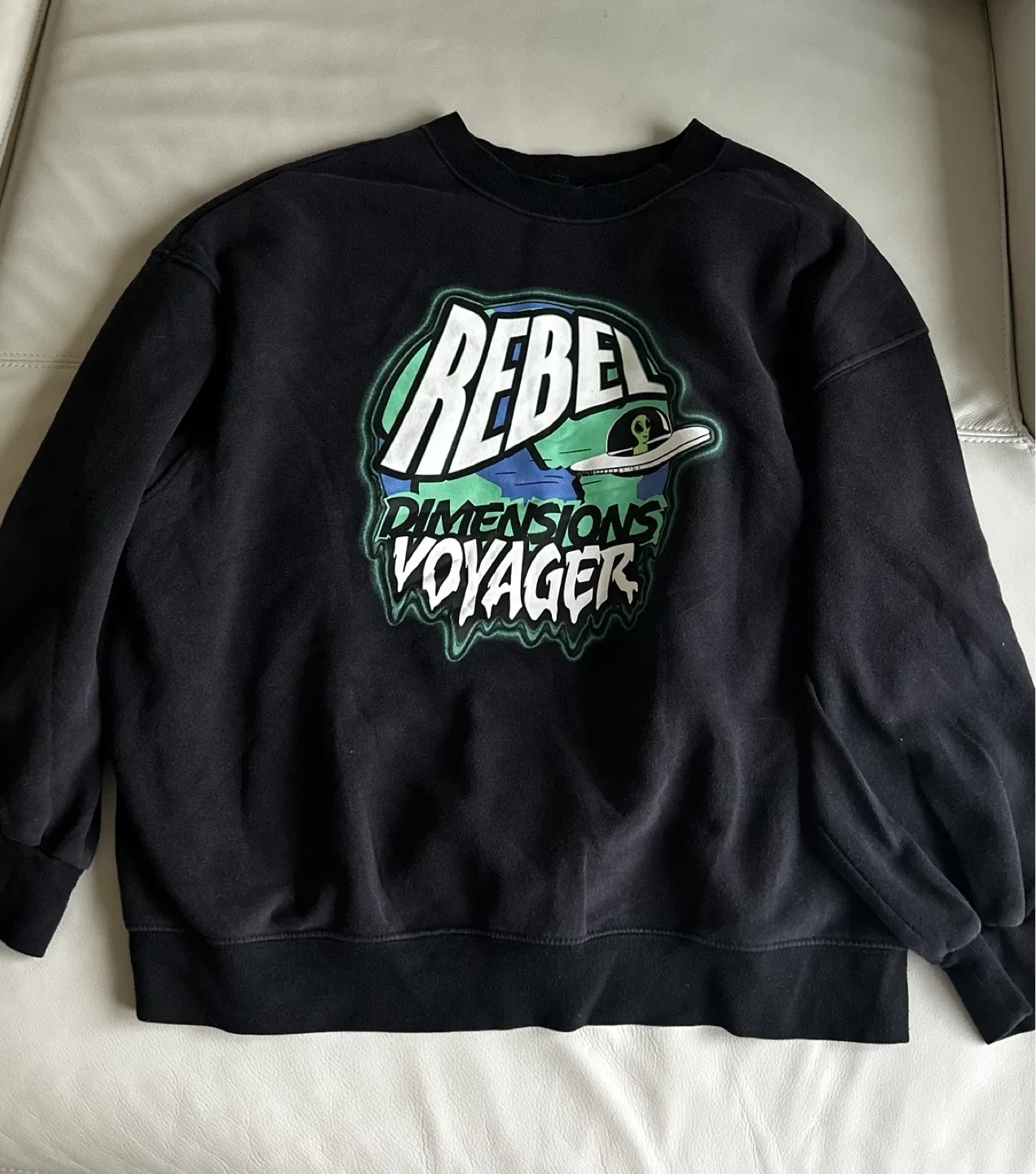 Black oversized Sweatshirt  #Cleanout