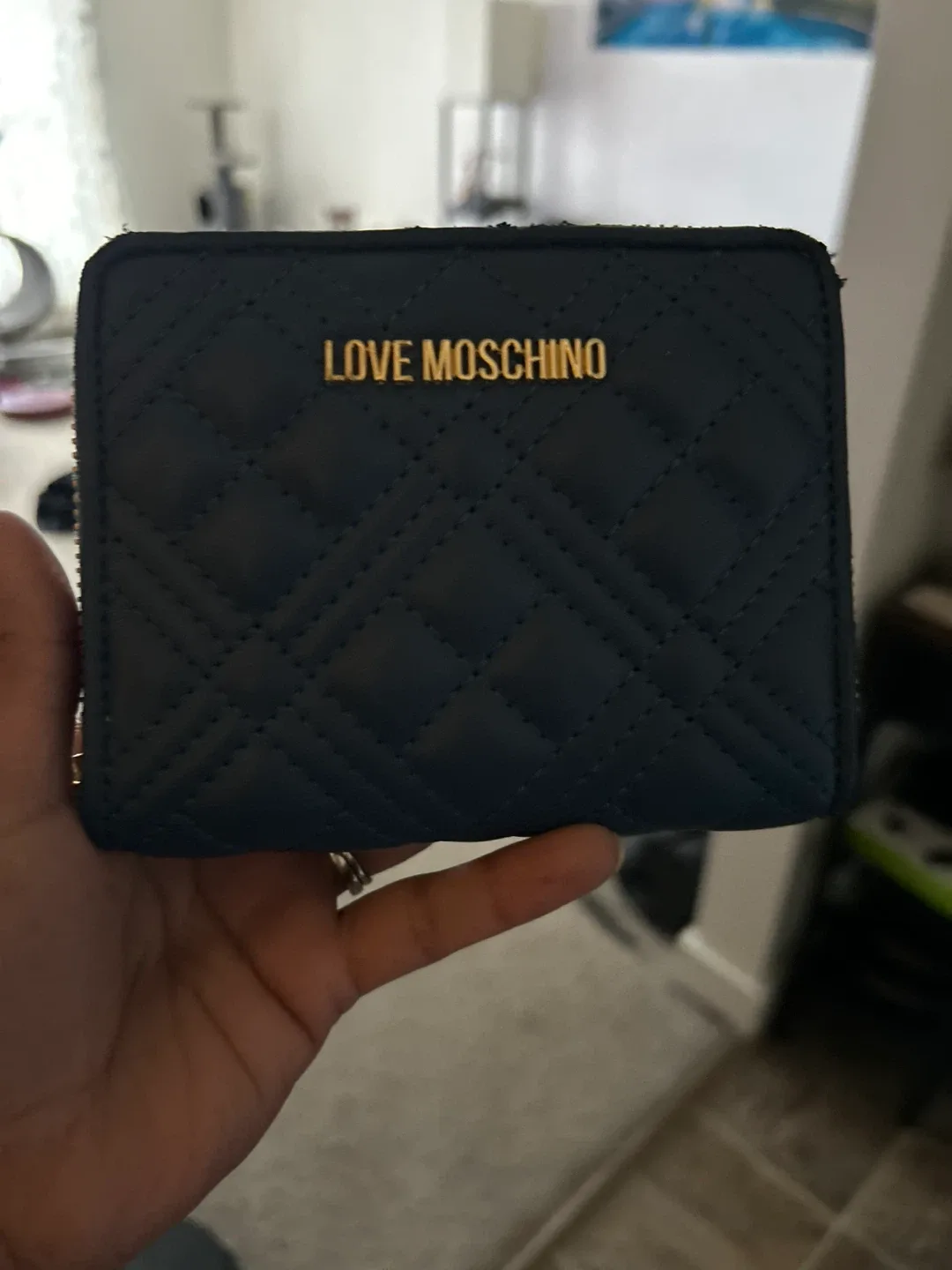 Love Moschino Quilted Wallet